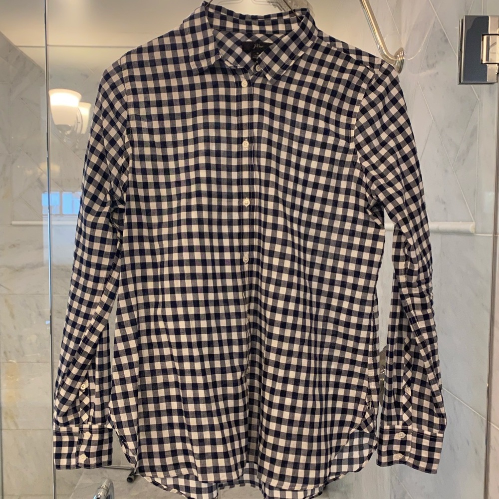 J Crew lightweight Women’s button down shirt